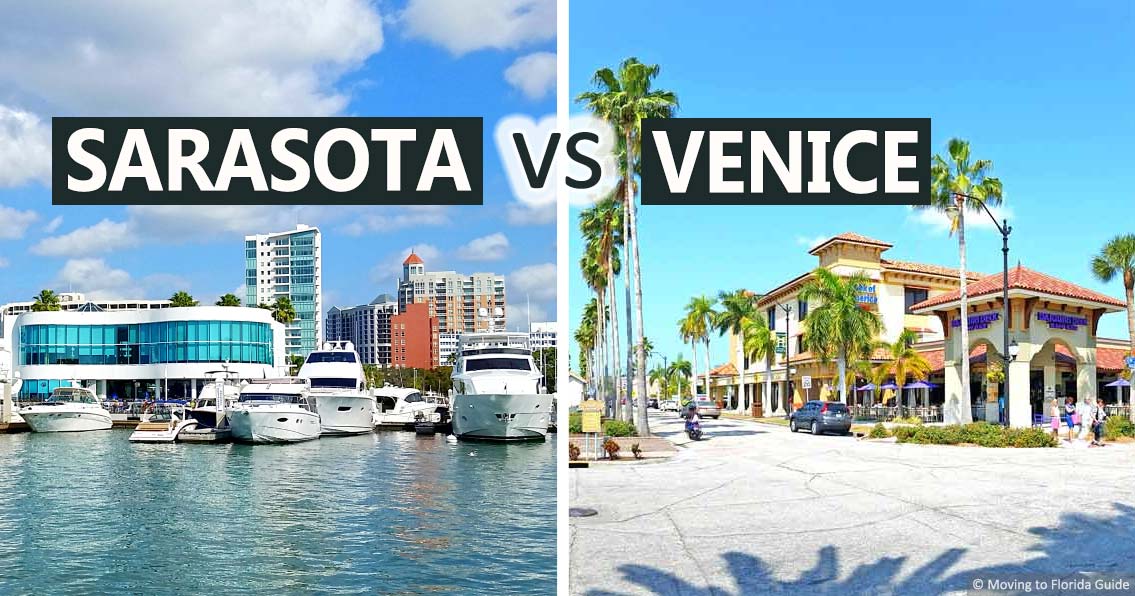 Sarasota vs Venice skyline images